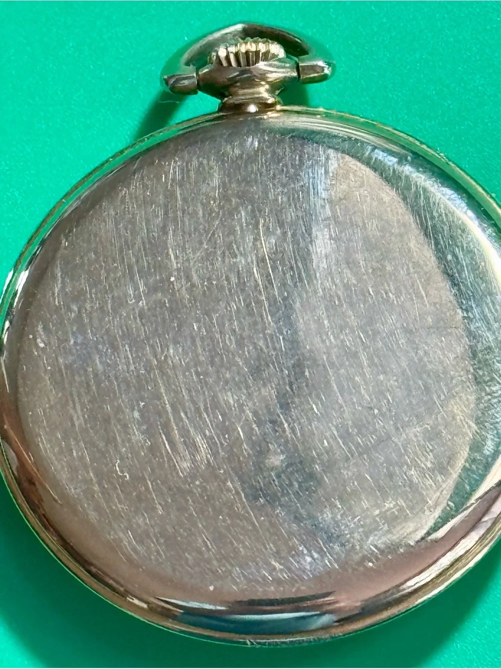 Vintage Gruen Veri-Thin Precision 17 Jewel Pocket Watch 10K GF Runs Original Box